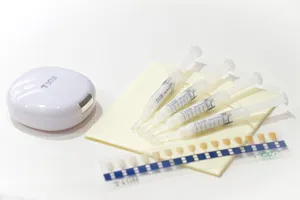 ホームホワイトニングで用いられる器具のイメージ