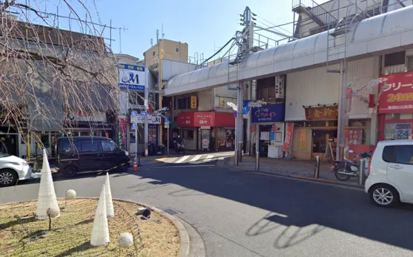 西小山駅周辺の街並み